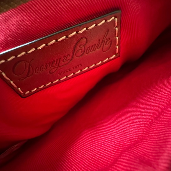 Dooney & Bourke Tiverton Blue Plaid Crossbody Bag - Picture 7 of 7